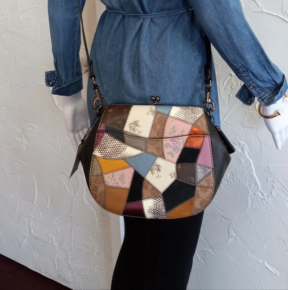 Coach Multicolor Patchwork Crossbody Bag - Picture 2 of 16